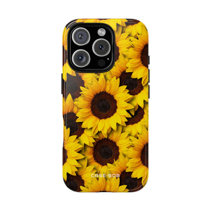 Sonnenblumenstrahlen iPhone 16 Pro Case - Tough