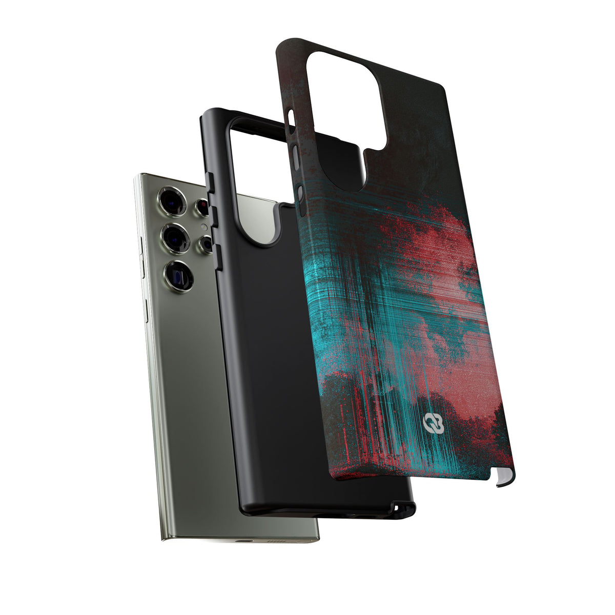 Digital Signal Drift · Tough Phone Case for Samsung · Black