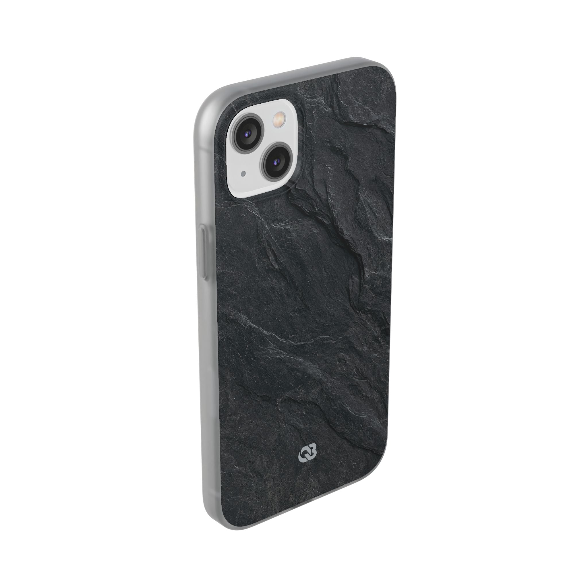 Black Lite Phone Case for iPhone - Midnight Slate Ridge