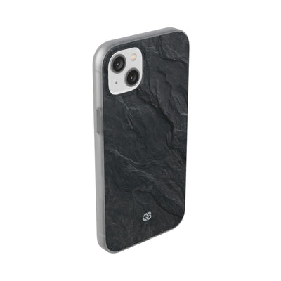 Black Lite Phone Case for iPhone - Midnight Slate Ridge