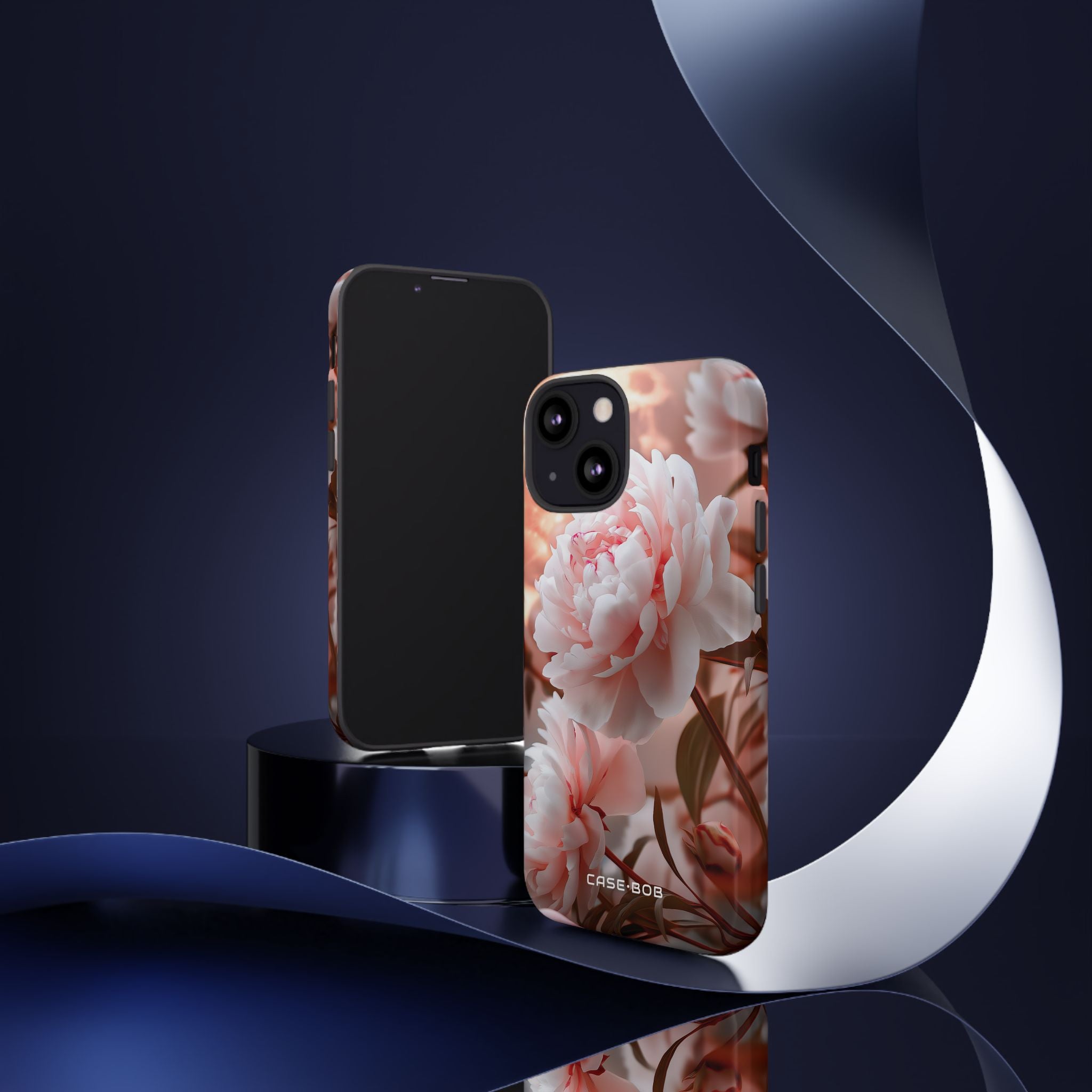 Peony Moonlight iPhone 13 Mini Case - Tough