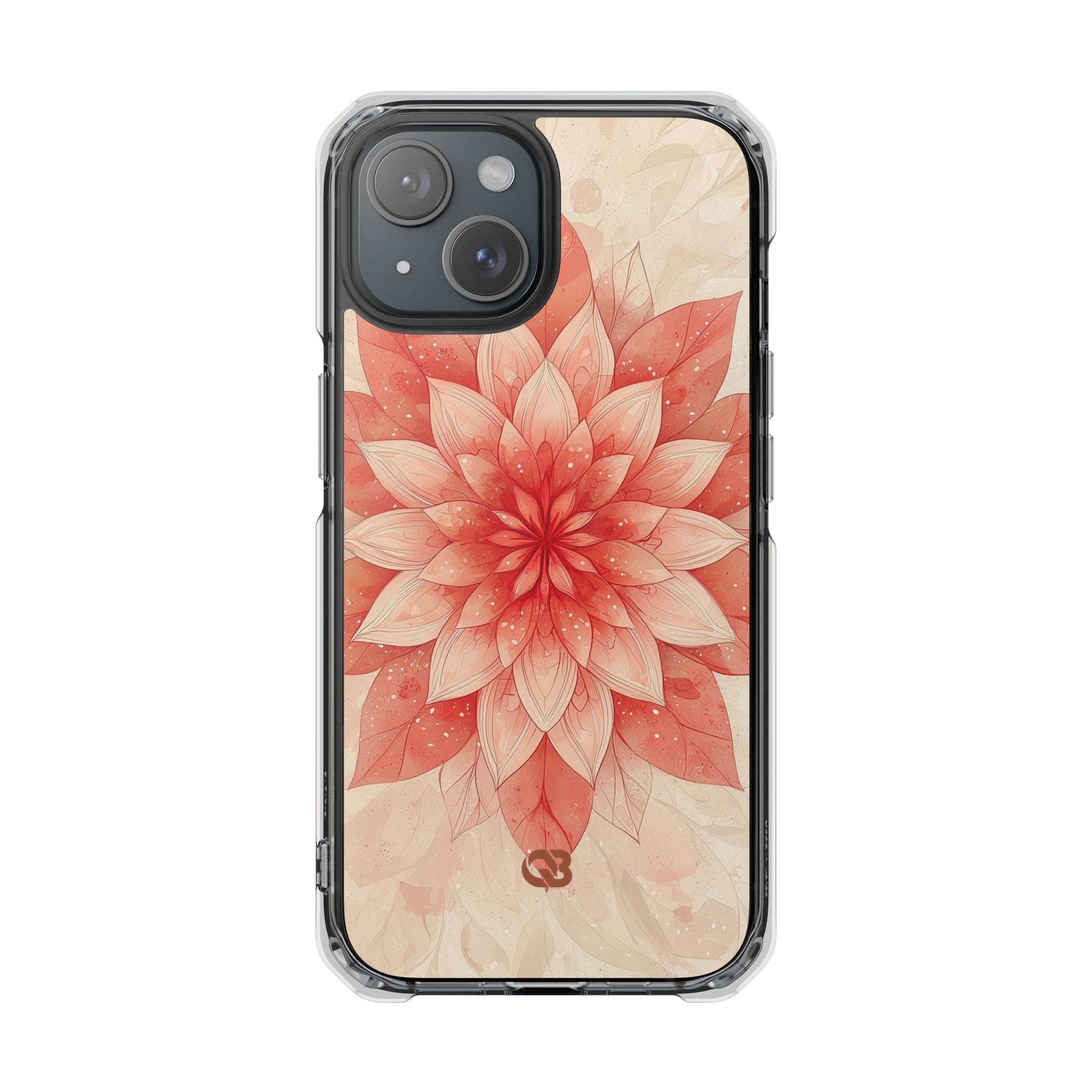 Coral Layered Bloom · Impact Phone Case for iPhone · Magsafe