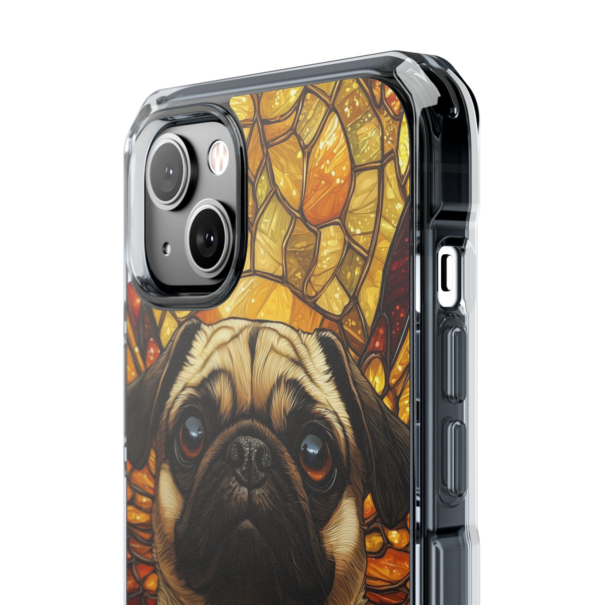 Amber Pug Divinity · Impact Phone Case for iPhone · Magsafe