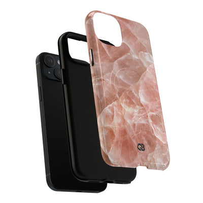 Rose Quartz Facet · Tough 2.0 Magnetic Phone Case for iPhone · Pink