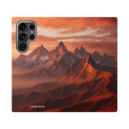 Sunset Peaks - Samsung S23 Ultra Case - Wallet