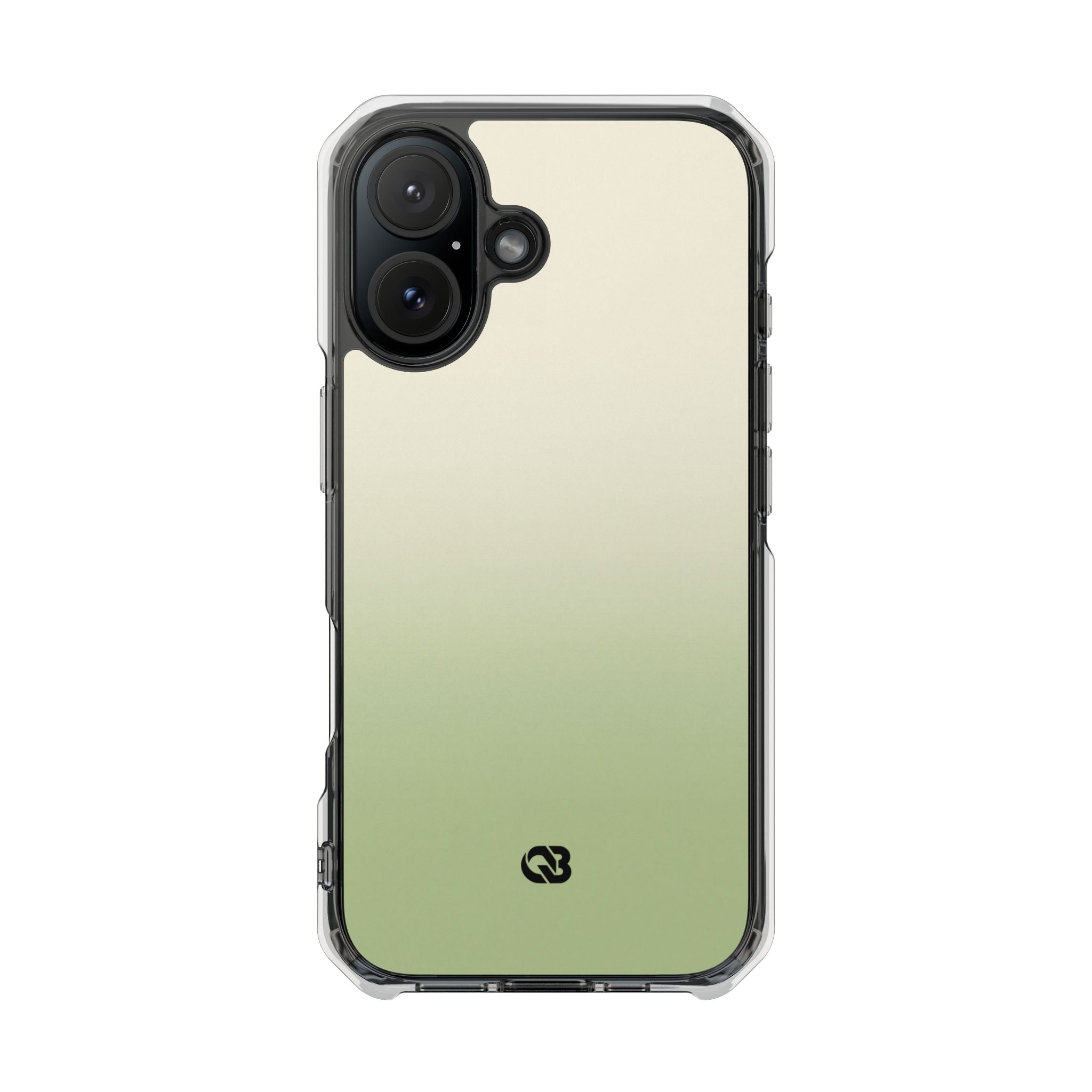Green Impact MagSafe Phone Case for iPhone - Bone Sage Fade