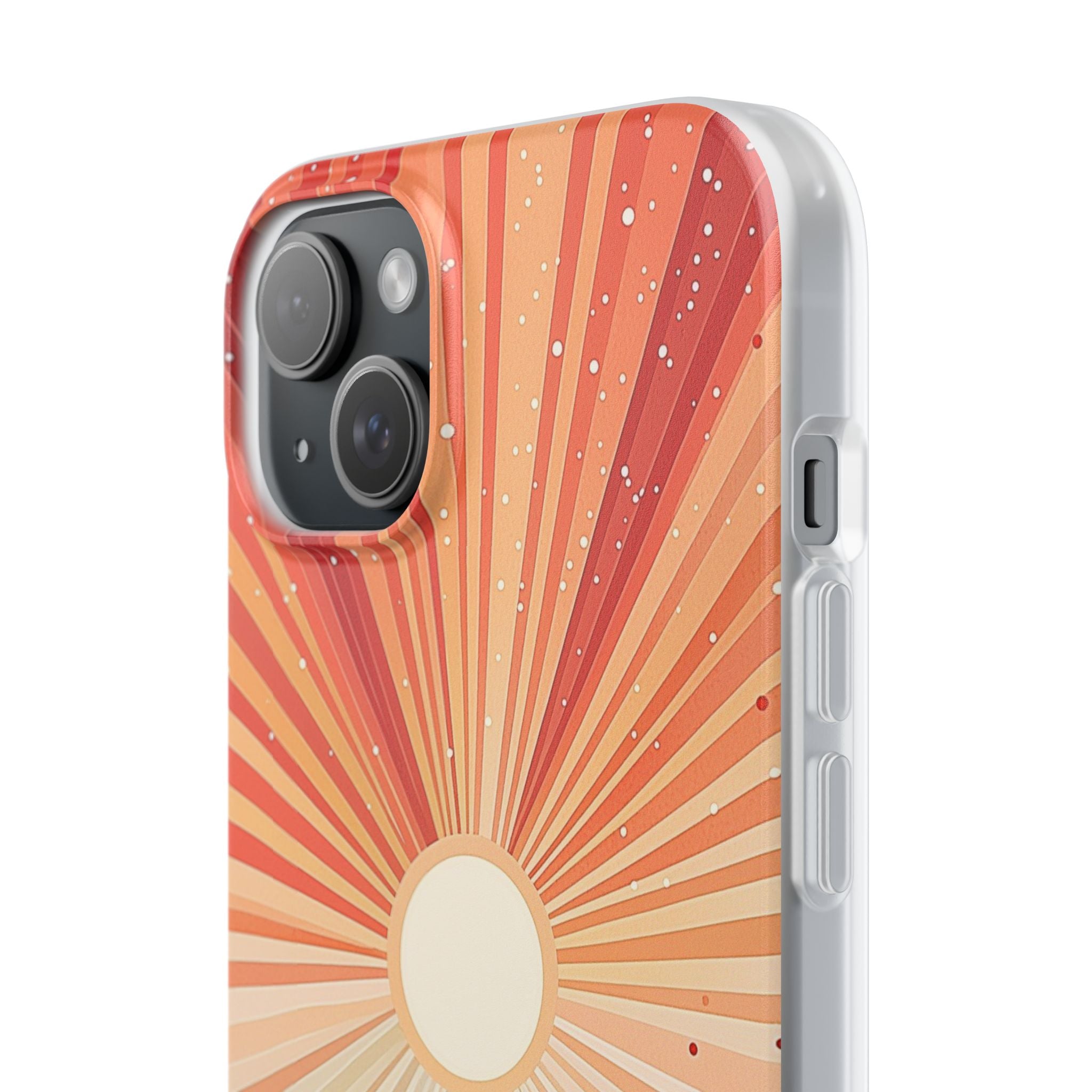 Solar Bloom iPhone 15 Plus Case - Soft