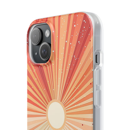 Solar Bloom iPhone 15 Plus Case - Soft