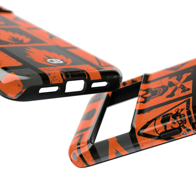 Urban Hazard · Tough Phone Case for Pixel ·  Orange