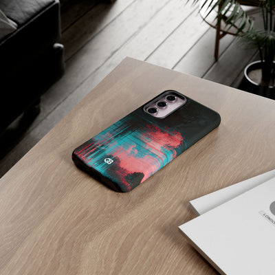 Digital Signal Drift · Tough Phone Case for Samsung · Black