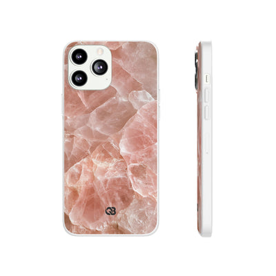 Rose Quartz Facet · Lite Phone Case for iPhone ·  Pink