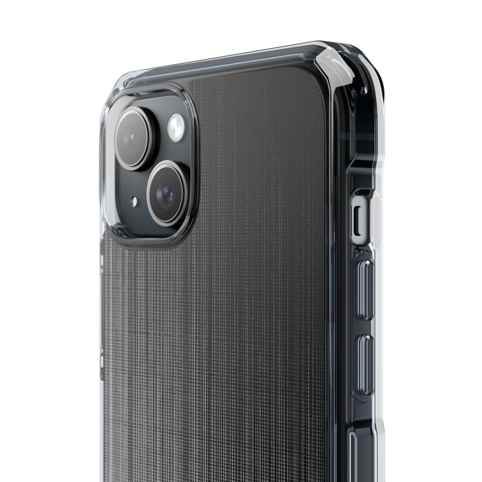 Grey Impact MagSafe Phone Case for iPhone - Static Vertical Dither