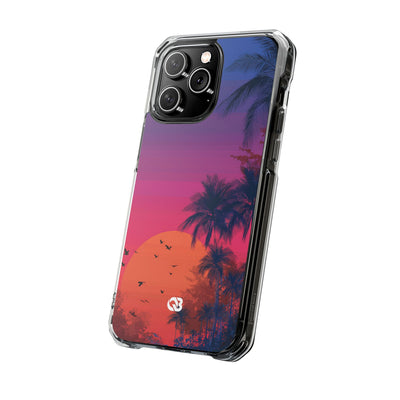 Neon Horizon Palms · Impact Phone Case for iPhone · Magsafe