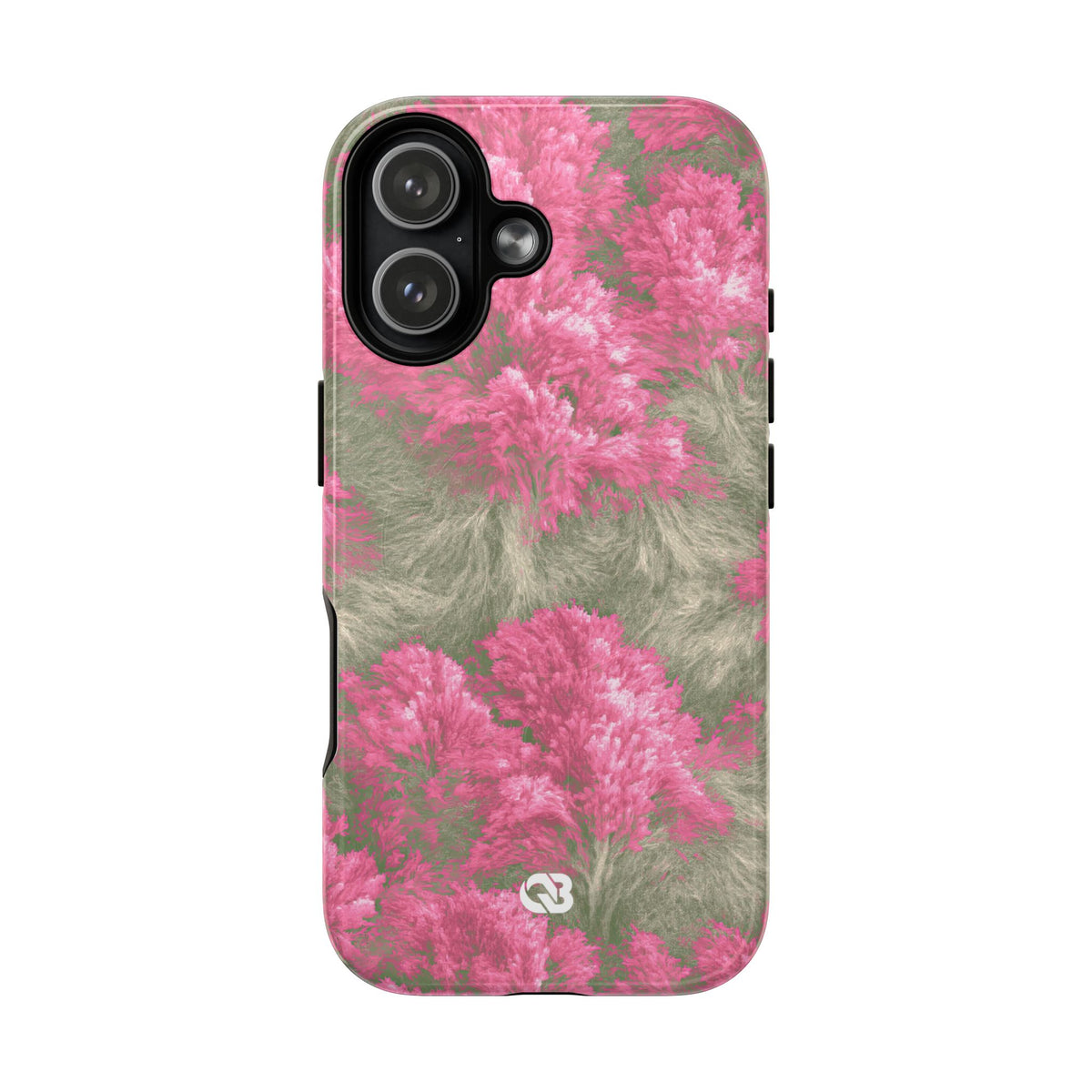 Digital Blossom · Tough 2.0 Magnetic Phone Case for iPhone · Pink