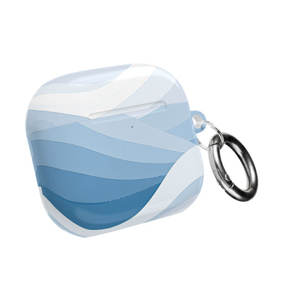 Glacial Contour · Hard Case for AirPods & AirPods Pro · Blue