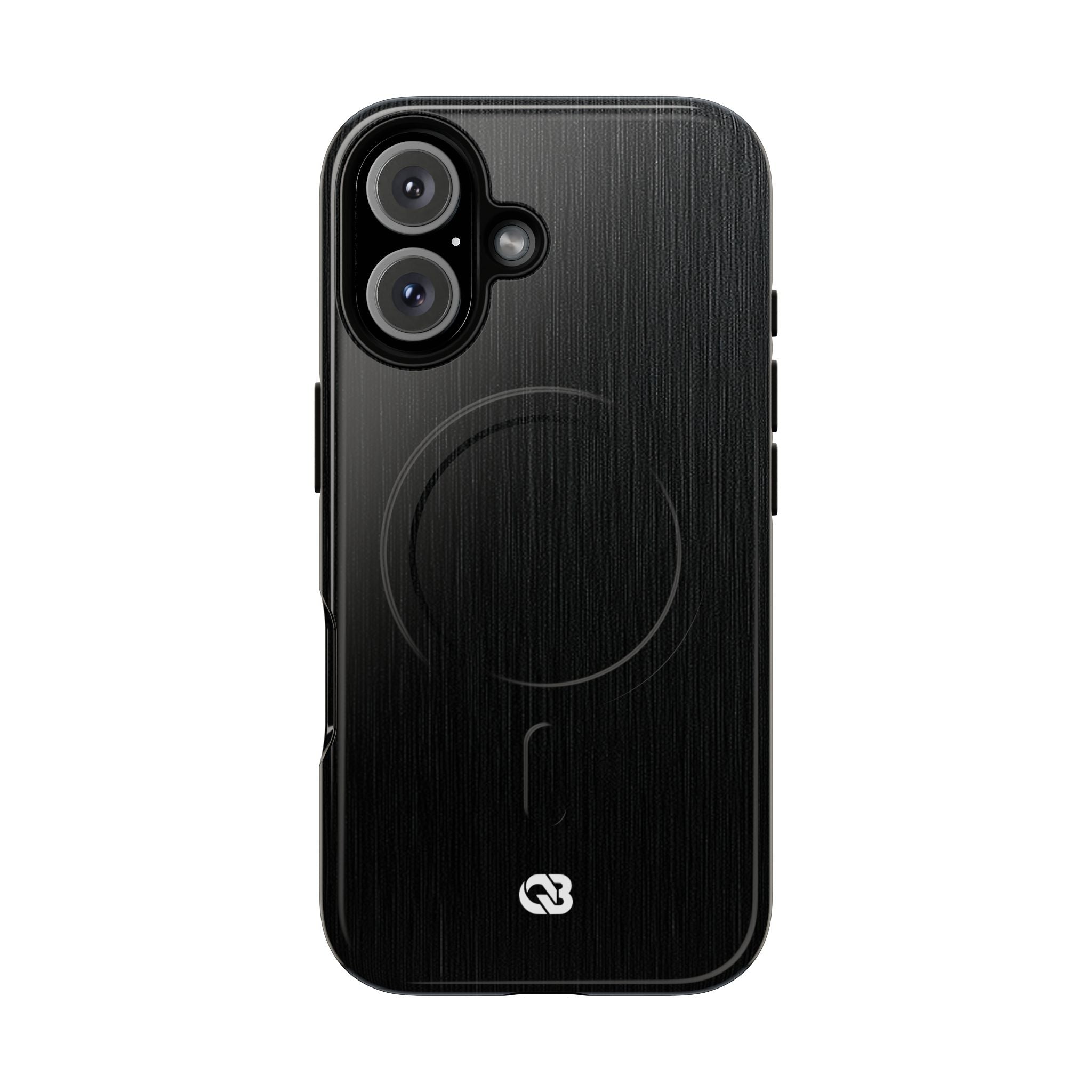 Black Tough 2.0 Magsafe Phone Case for iPhone - Brushed Obsidian Slate