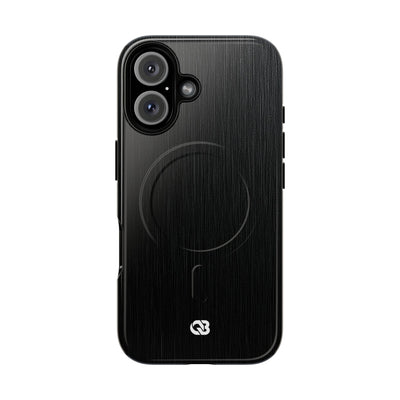 Black Tough 2.0 Magsafe Phone Case for iPhone - Brushed Obsidian Slate