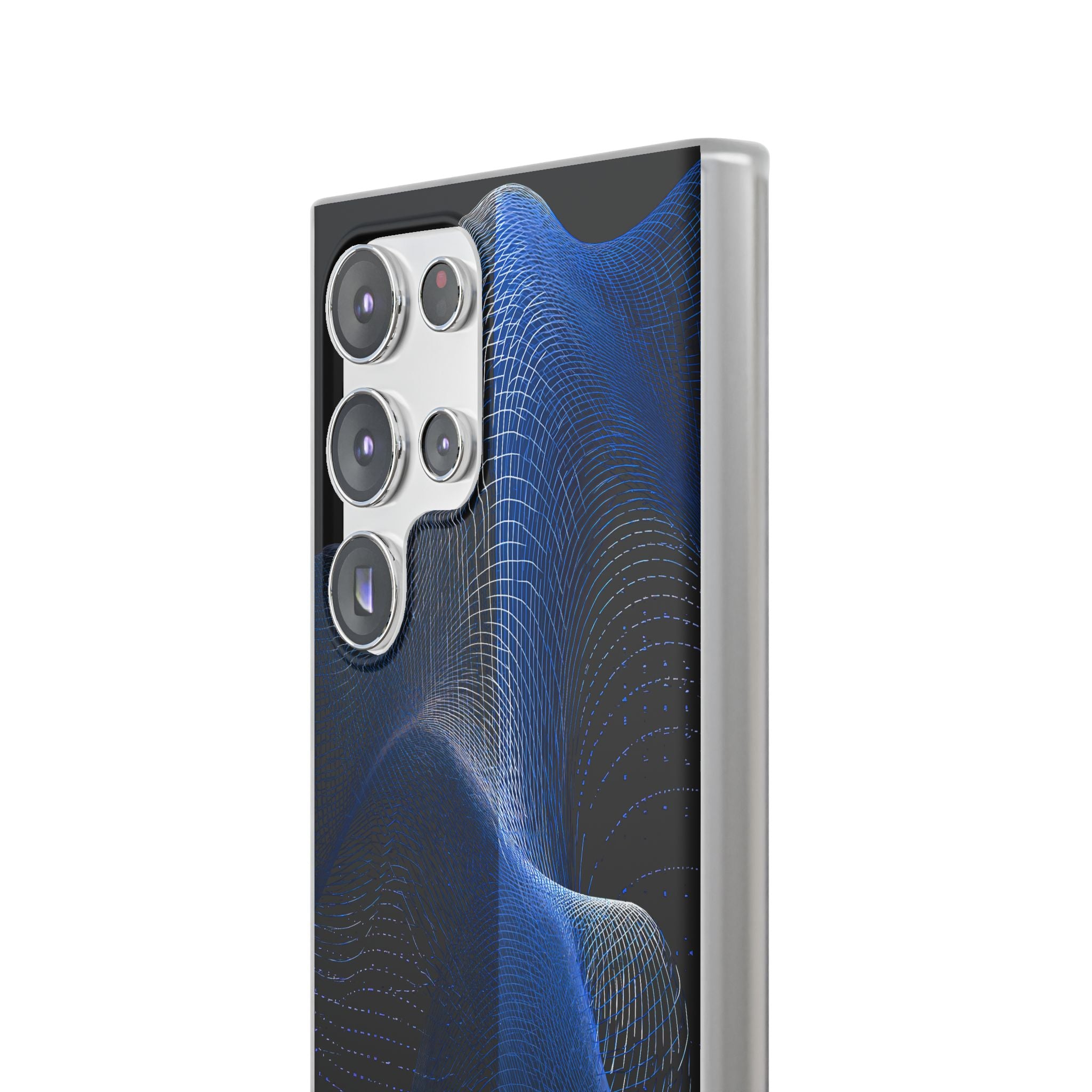 Blue Lite Phone Case for Samsung - Electric Blue Flux