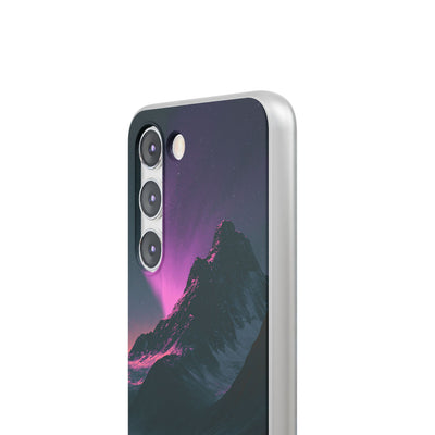 Arctic Aurora Summit · Lite Phone Case for Samsung · Black
