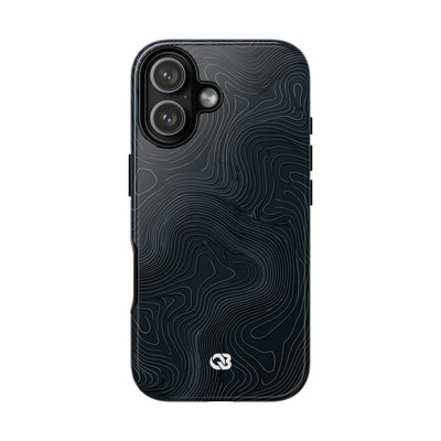 Obsidian Elevation · Tough Phone Case for iPhone · Black