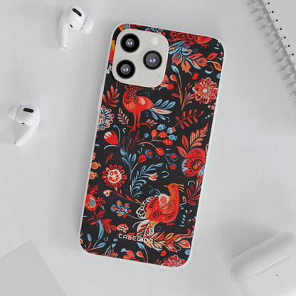 Vivid Birdscape iPhone 13 Pro Max - Pehmeä