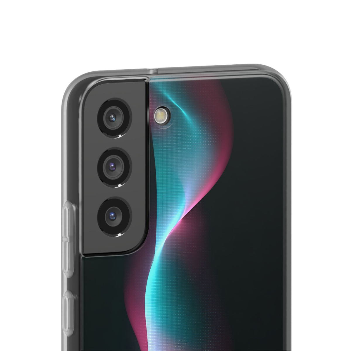 Neon Pixel Flow · Lite Phone Case for Samsung · Black