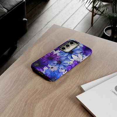 Ink Splatter Blooms · Tough Coque de téléphone pour Samsung