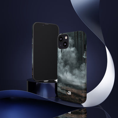 Shadowed Pine Mist · Tough Phone Case for iPhone · Black