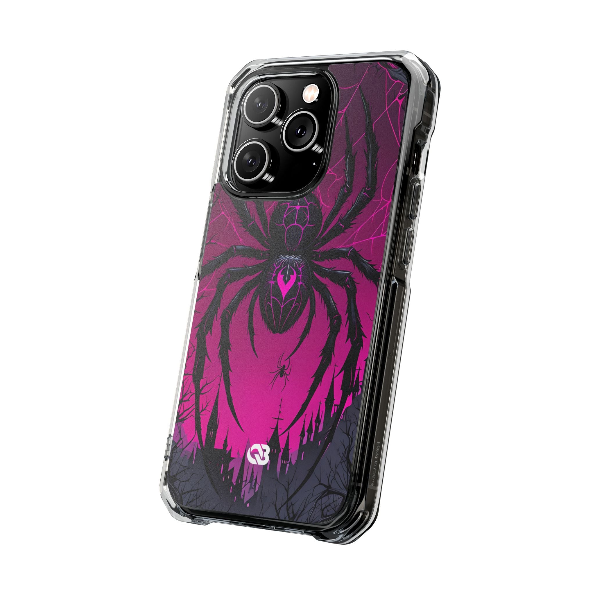 Obsidian Neon Widow · Impact Custodia per iPhone · Magsafe