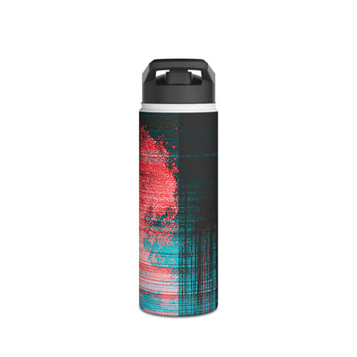 Digital Signal Drift · Insulated Water Bottle · Black