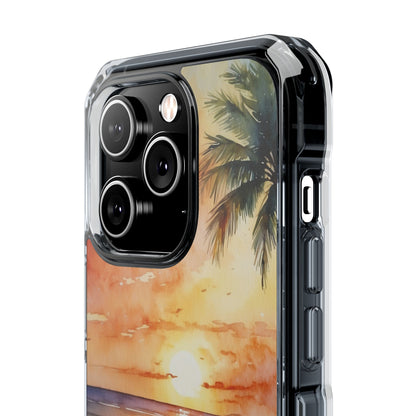 Sunset Palm iPhone 14 Pro Case - Impact