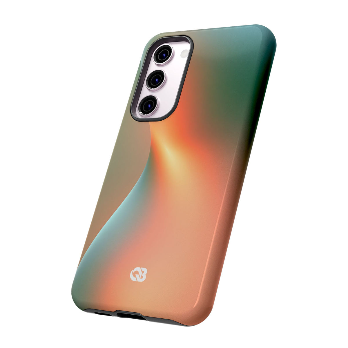 Radiant Contour · Tough Phone Case for Samsung · Orange