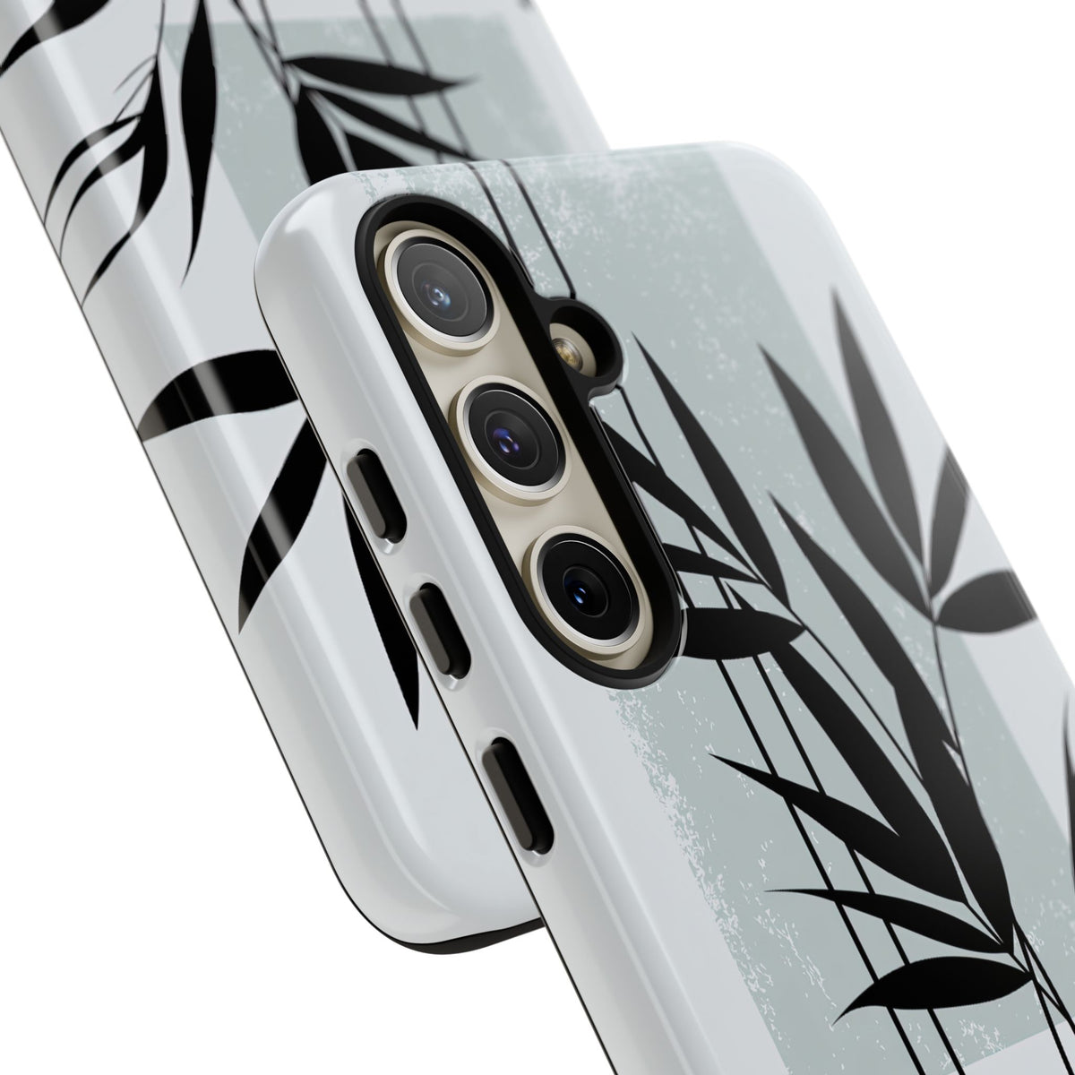 Zen Bamboo Silhouette · Tough Phone Case for Samsung · Green