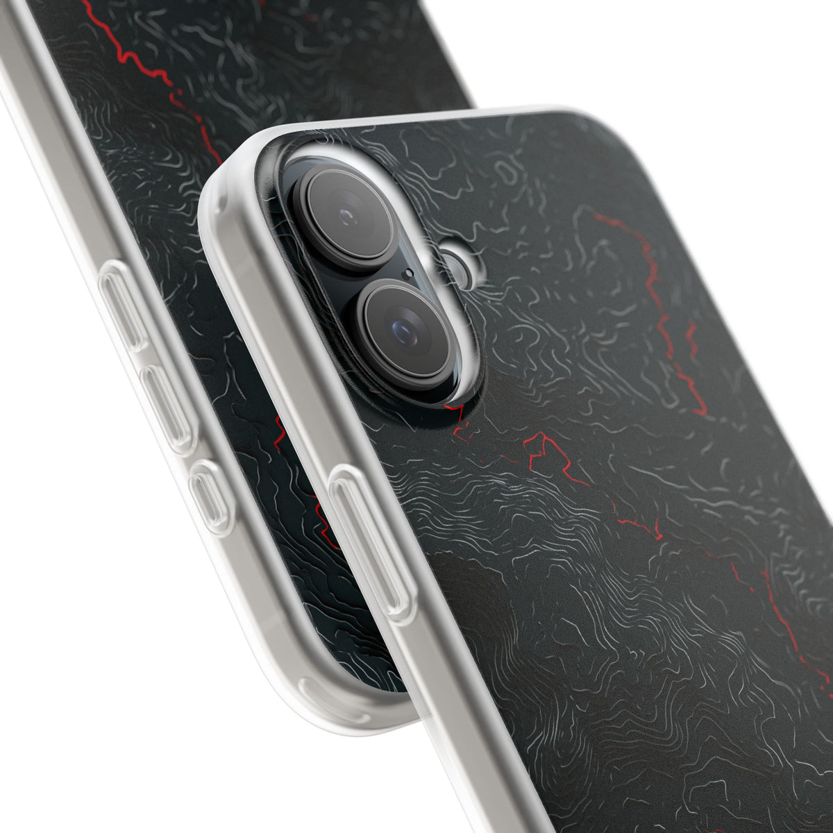 Crimson Rift · Lite Phone Case for iPhone ·  Black