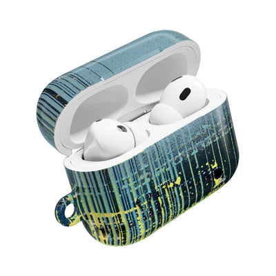 Acid Raster Circuit · Hard Case for AirPods & AirPods Pro · Teal