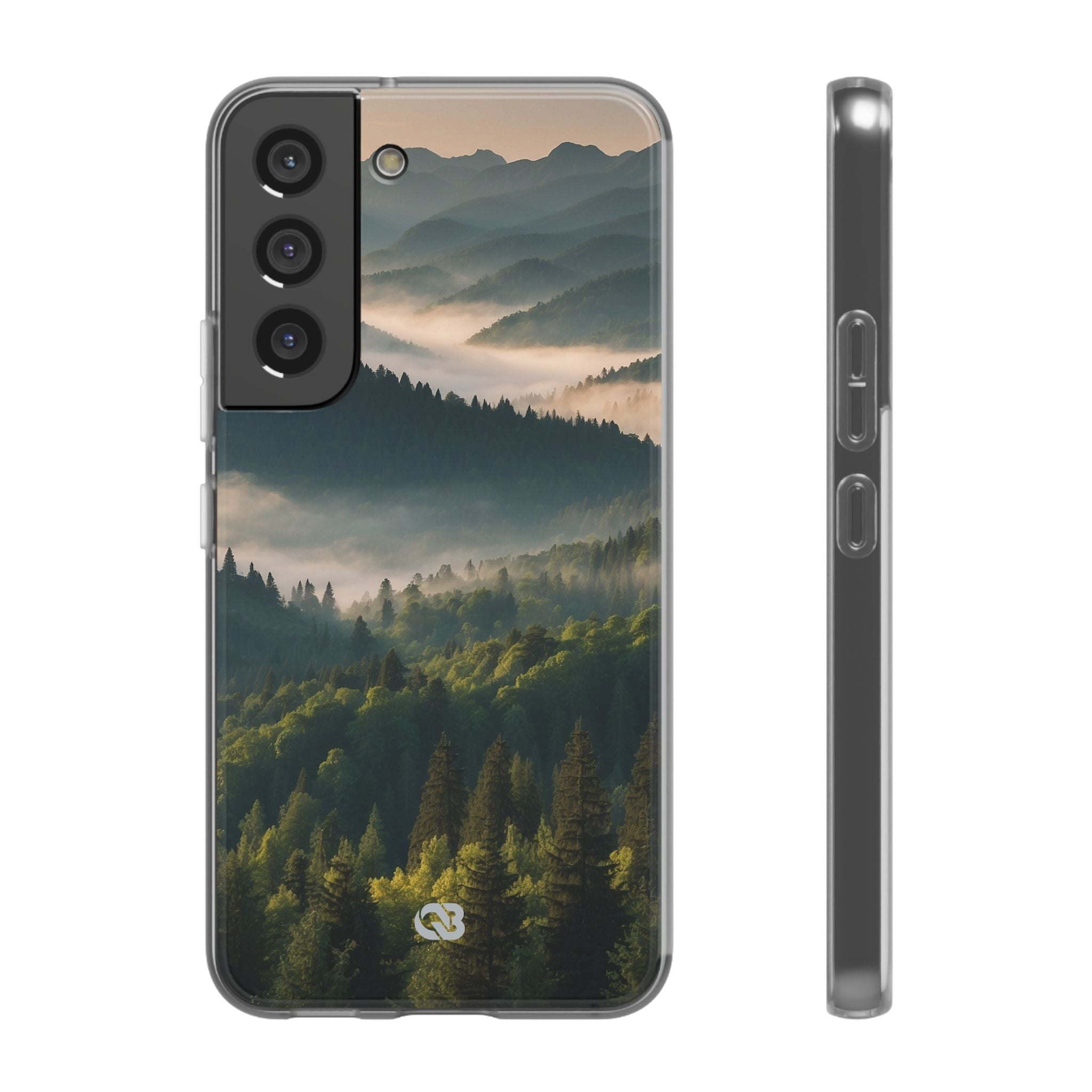 Foggy Mountain Ridge · Soft Phone Case for Samsung