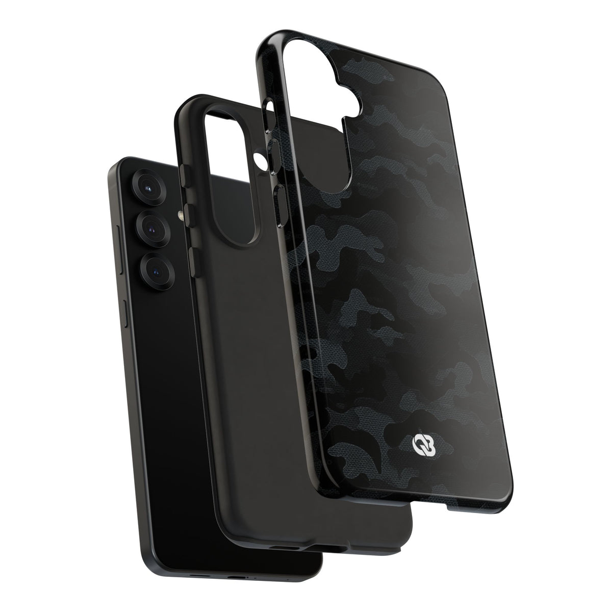 Blackout Urban Camo · Tough Phone Case for Samsung · Black