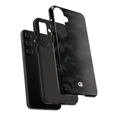 Blackout Urban Camo · Tough Phone Case for Samsung · Black