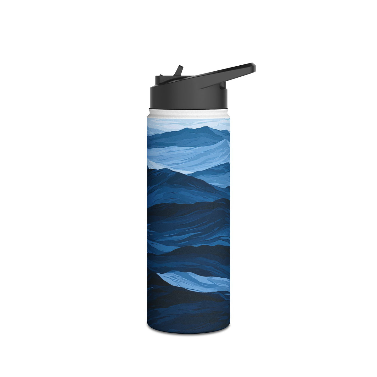 Azure Ridge Horizon · Insulated Water Bottle · Blue