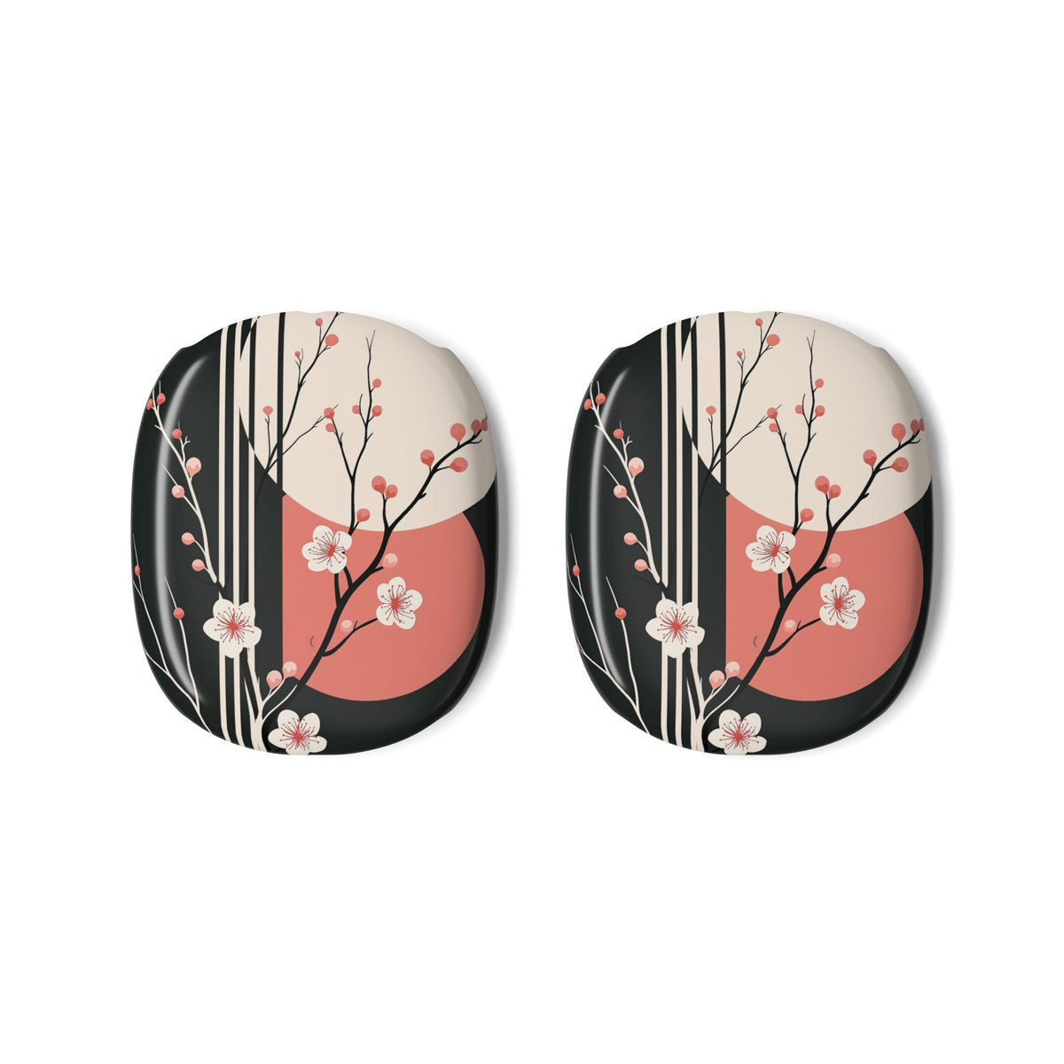 Nocturne Sakura Branch · Hard Case for AirPods Max · Black