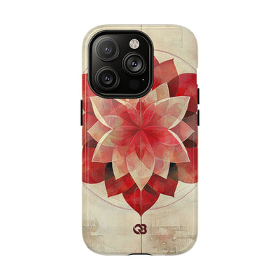 Crimson Petal Peak · Tough+ Phone Case for iPhone · Magsafe