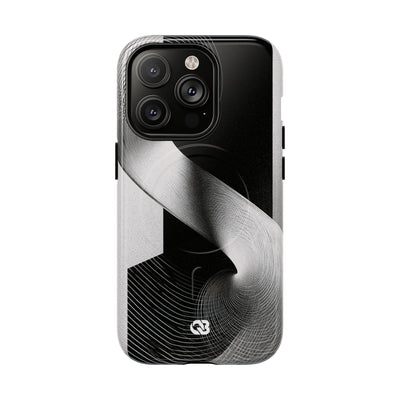 Orbital Helix · Tough 2.0 Magnetic Phone Case for iPhone · Black