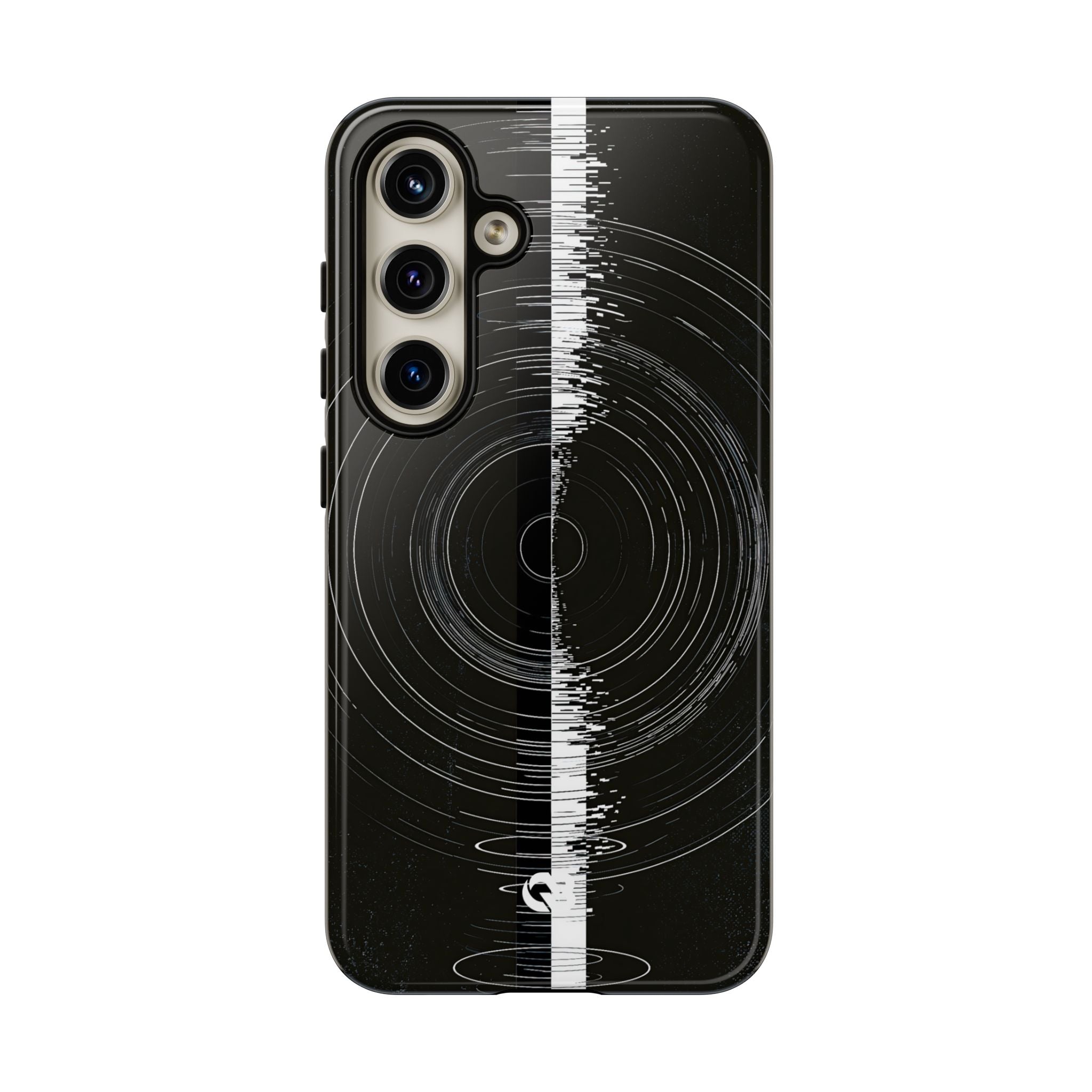 Black Tough Phone Case for Samsung - Obsidian Orbital Signal