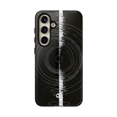 Black Tough Phone Case for Samsung - Obsidian Orbital Signal