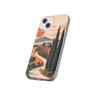 Orange Lite Phone Case for iPhone - Terracotta Ridge Trail