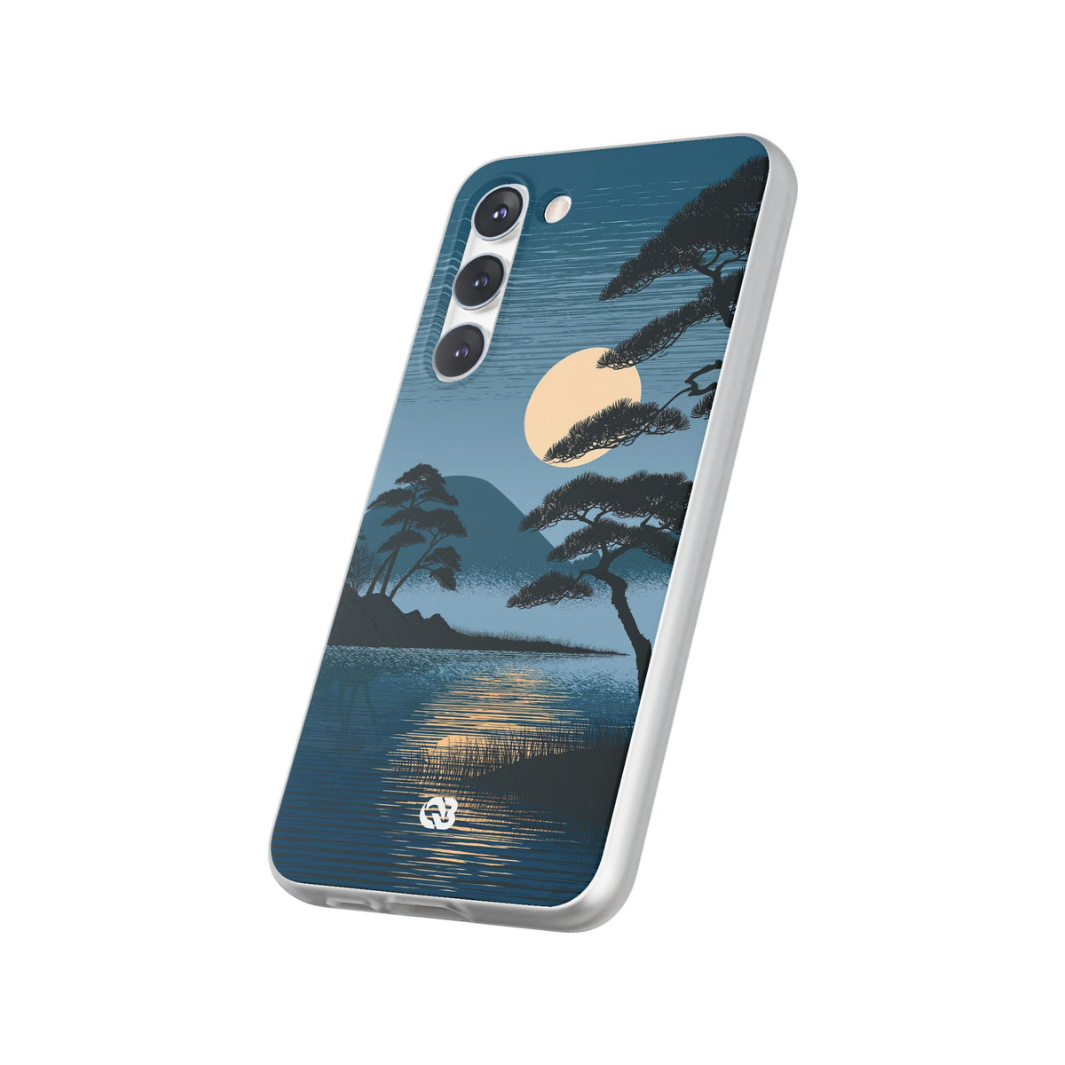 Moonlit Pine Horizon · Lite Phone Case for Samsung · Blue