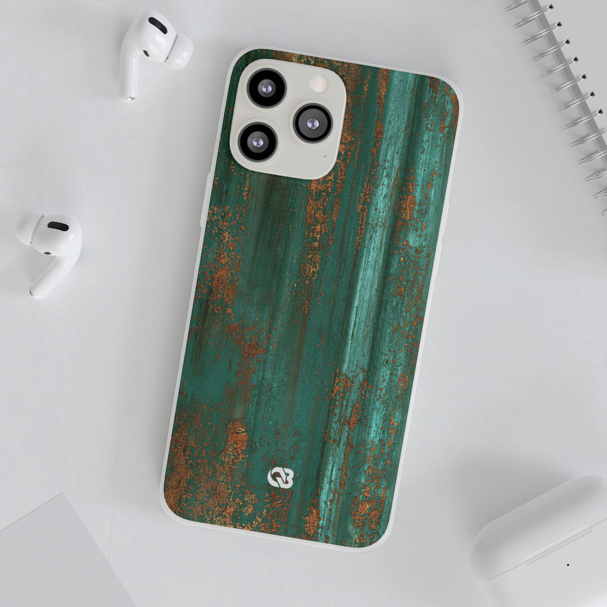 Oxidized Verdigris · Lite Phone Case for iPhone ·  Teal