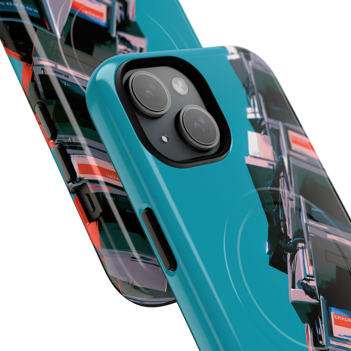 System Error Spire · Tough 2.0 Magnetic Phone Case for iPhone · Teal