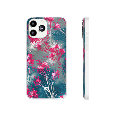 Cyber Blossom · Lite Phone Case for iPhone ·  Teal