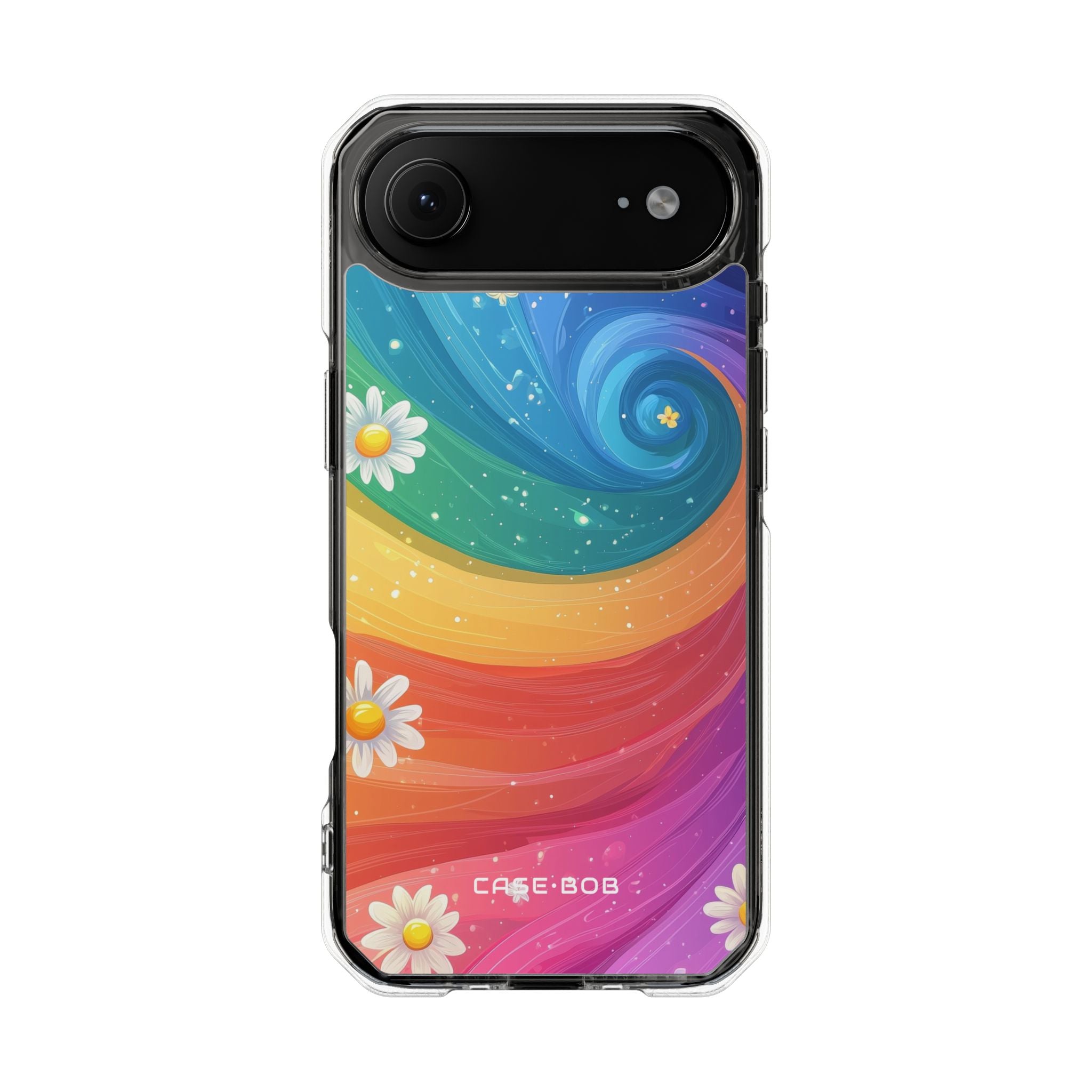 Regenboog Vortex Madeliefje iPhone 17 Air Case - Impact